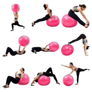 Pelota de Pilates y/o Yoga Fitness de 75 cm + Inflador