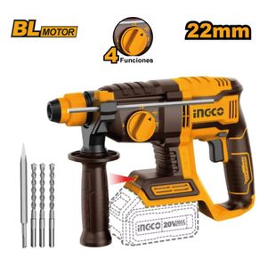 Rotomartillo Brushless Ingco 20V 2.0J SDS PLUS CRHLI20208