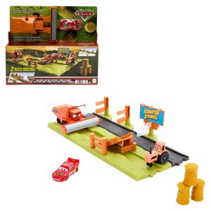 Set De Juego Disney Pixar Cars Frank Escape Y Carrera De Acrobacias
