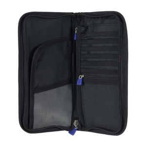 Porta Pasaporte Rfid Global Ta Black