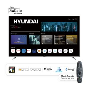 Televisor Hyundai 70" HYLED7005QW4KM QLED 4K UHD webOS