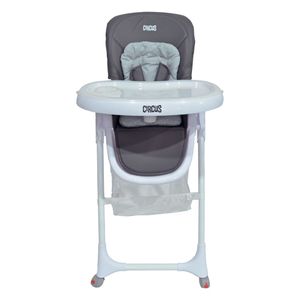 Silla De Comer Para Bebé Baby Circus Charlie Gris