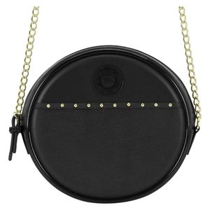 Cartera Moleca Morral Gold Cadena Negro