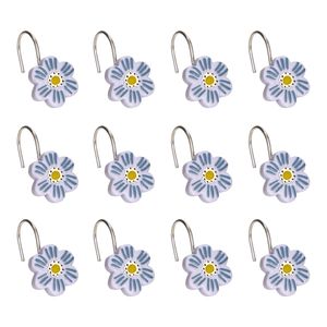 Set 12 Argollas de Resina con diseño