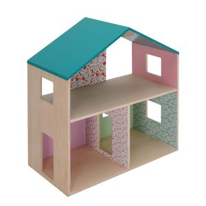 Casa Textil de Dos Pisos para Muñecas