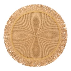 Individual Redondo con Flecos Ø 38 cm