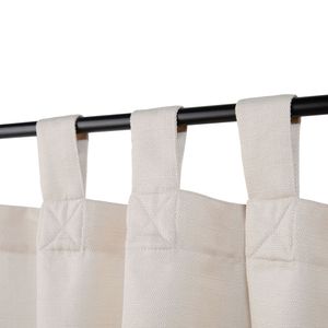 Set 2 Cortinas Texturadas con presillas 140x240 cm