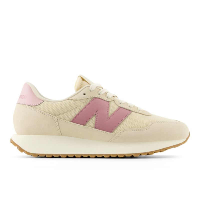 Zapatillas Urbanas New Balance Para Mujer Ws237Ff Crema Real Plaza