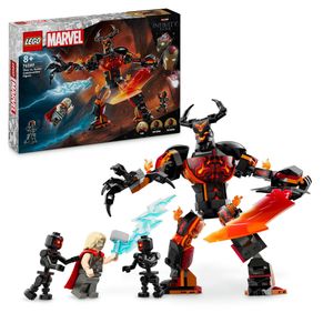 LEGO 76289 Thor vs. Figura para Construir de Surtur