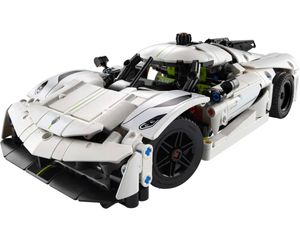 LEGO 42184 Hipercoche Koenigsegg Jesko Absolut Blanco