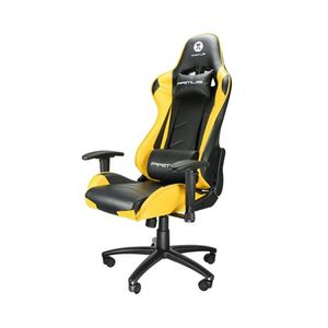 Silla Gamer Primus Gaming Chair THRONOS 100T Amarillo-Negro Sop 120kg