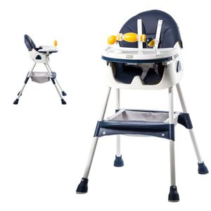 Silla de Comer Ebaby Asiento Reclinable DALI Azul