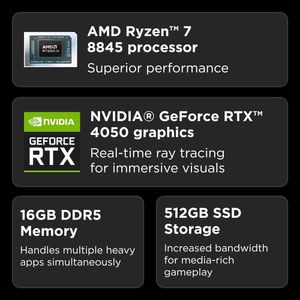 Laptop Lenovo LOQ 15, NVIDIA RTX 4050