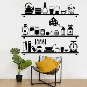 Vinilo Decorativo Stickart Cocina En Orden Pequeño Sticker Cocina