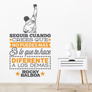 Vinilo Decorativo Stickart Seguir Pequeño Sticker Frases