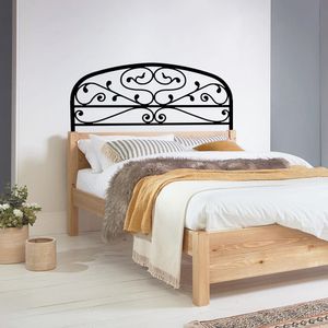 Vinilo Decorativo Stickart Cabecero Clásico Pequeño Sticker Dormitorio