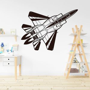 Vinilo Decorativo Stickart Avión Mediano Sticker Infantil