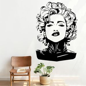 Vinilo Decorativo Stickart Madonna Mediano Sticker Música