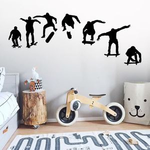Vinilo Decorativo Stickart Skaters Mediano Sticker Urbano
