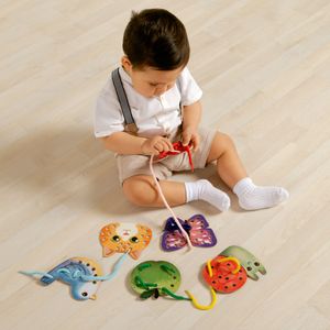 Set Hilando Tarjetas para Estimulación Motriz