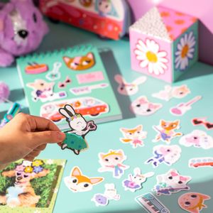 Set 30 Stickers con diseño