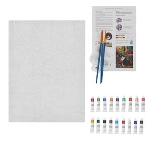 Set Bastidor y Materiales para Pintura 30 x 40 cm