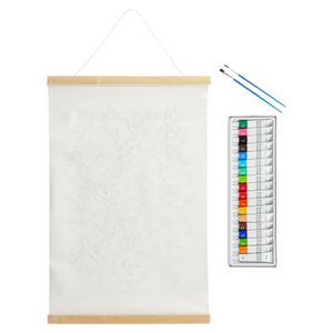 Set Lamina y Materiales para Pintar