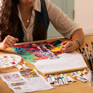 Set Lamina y Materiales para Pintar