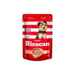Ricocan Cachorro Trocitos Pollo Pouch 100Gr X24Un