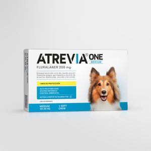 Antipulgas para perros Atrevia One Medium (10-20kg) x 1 tab
