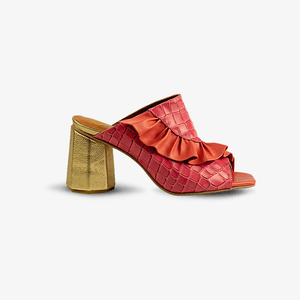 Sandalias Galeanna Coral Pump