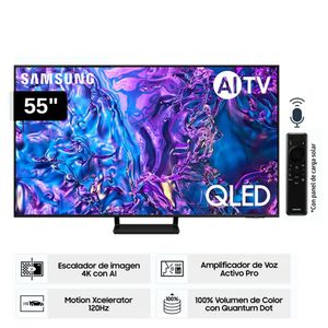Televisor Samsung QLED 55" Tizen OS Smart Tv 4K 55Q70D