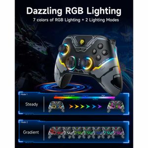 Mando Inalambrico Easysmx X15 Mecha rgb Wireless Bt Usb-C