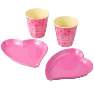 Pack DECO HOME Piezas Melamine Surtidos 4un