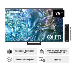 Televisor Samsung QLED Tizen OS Smart Tv 75" 4K QN75Q65DAGXPE