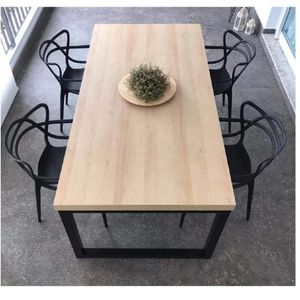 Mesa de Comedor Multiusos Rodas TU MESITA color Duna
