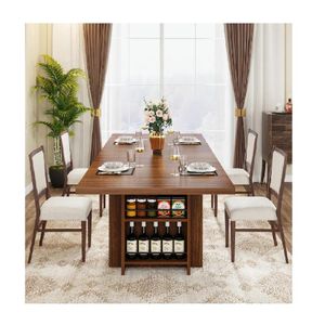 Mesa de Comedor Moderna TU MESITA Tommy color Marrón