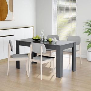 Mesa de Comedor Clásica TU MESITA Liana color Gris