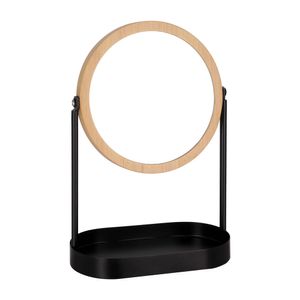 Espejo Pedestal Con Bandeja 19x10x20 cm