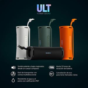 Sony Parlante Bluetooth SRS-ULT10 Portátil ULT FIELD 1 Blanco