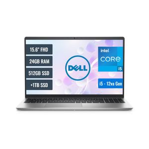 Laptop Dell Inspiron 3520 HKG7524G1T Intel Core i5 1235U 24GB RAM 512GB SSD y 1TB SSD 15.6 FHD