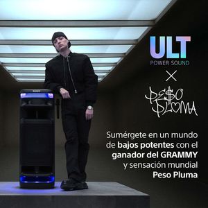 Sony Parlante Bluetooth SRS-ULT1000 de fiestas ULT TOWER 10 Negro