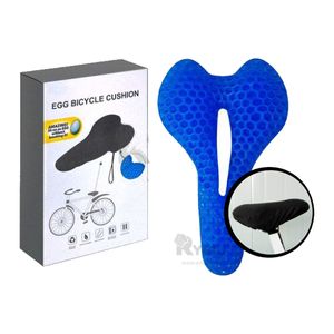 Asiento Anatomico de Gel Cobertura Azul Y+Papel de Regalo