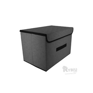 Caja Practica y Eficaz de Color Negro Y+Stickers