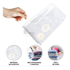 Bolsa Compactadora de 70x100 cm Anaranjado Y+Papel de Regalo
