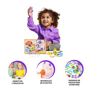 Juego Adaptable en Tono Morado Y+Post-it adhesivos