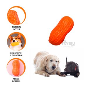Juguete Divertido para Mascota en Naranja Y+Papel de Regalo