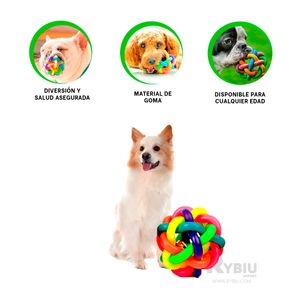 Pelota Antiestres Compacta en Multicolor Y+Papel de Regalo