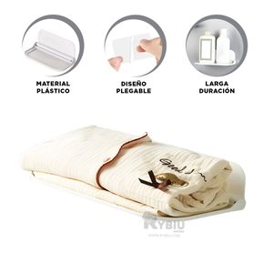 Repisa Set de 3 para Pegar en Blanco Y+Agendita
