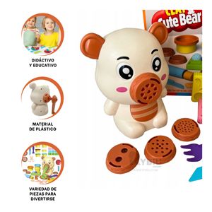 Set Educativo para Crear Figuras en Color Cafe Y+Stickers